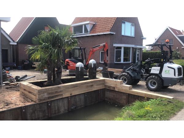 Mooie robuuste meerpalen