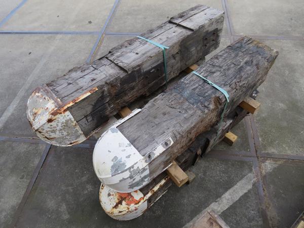 Mooie robuuste meerpalen