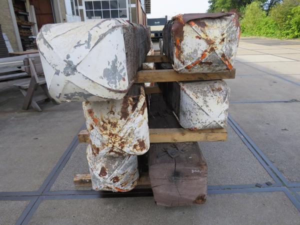 Mooie robuuste meerpalen