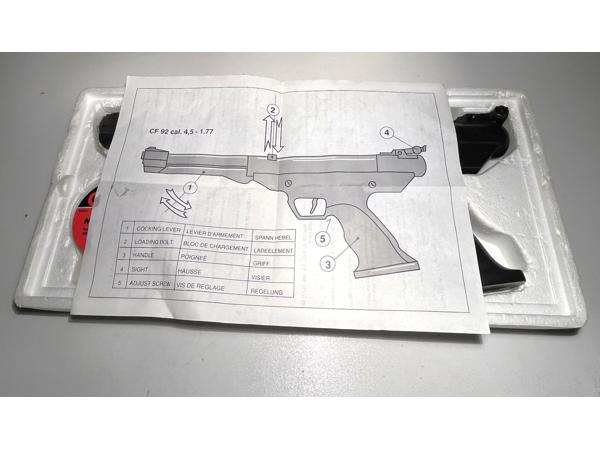 CF 90 onderspanner luchtbuks