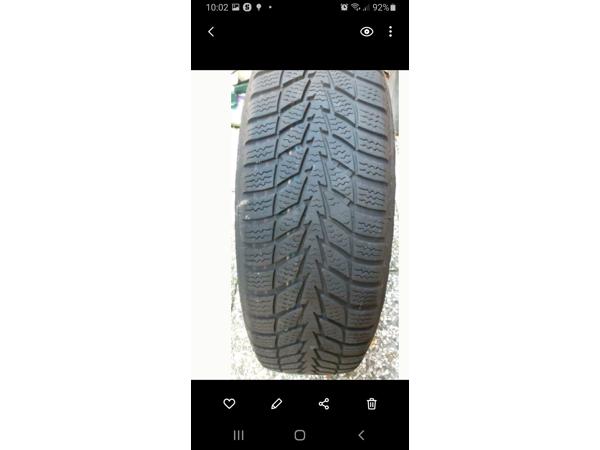 Winterbanden op stalen velg