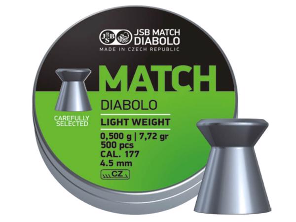 JSB | MATCH | DIABOLO | LIGHT | MIDDLE | HEAVY | 4.5mm