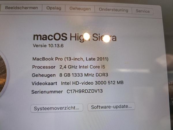 Oude MacBook Pro (na 2011)