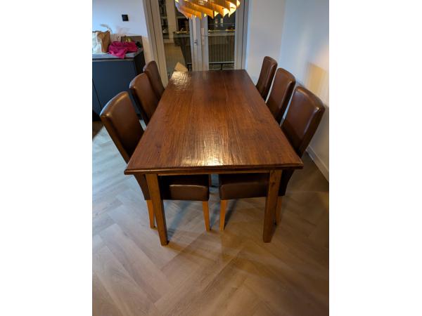 Stoel - Leer (6 stuks)