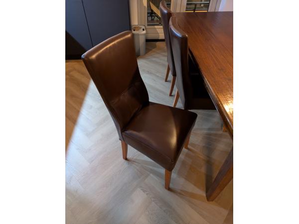 Stoel - Leer (6 stuks)