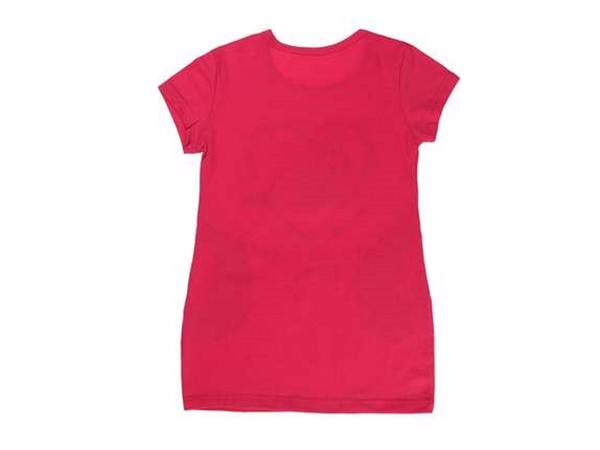 Lang shirt flamingo in hart glitter pink 158/164
