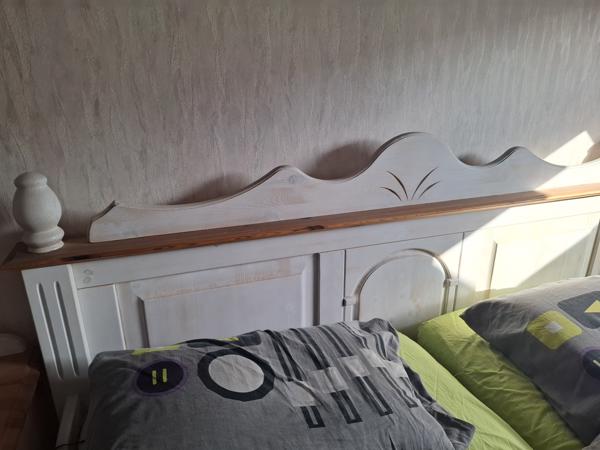 Grenen whitewash slaapkamer