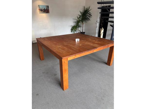 Mooie teakhouten tafel 160x160