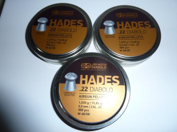 JSB HADES diabolo loodjes in .177 & .22