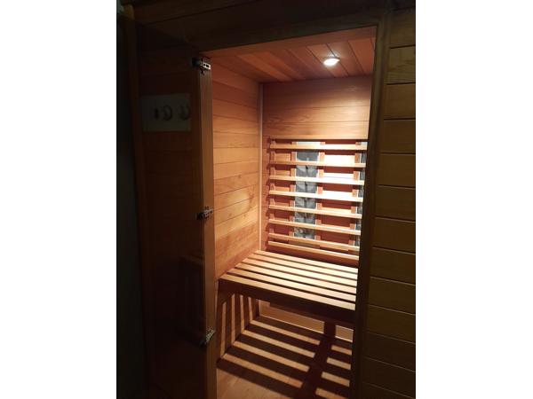 Goed werkende infraroodsauna (tweepersoons)