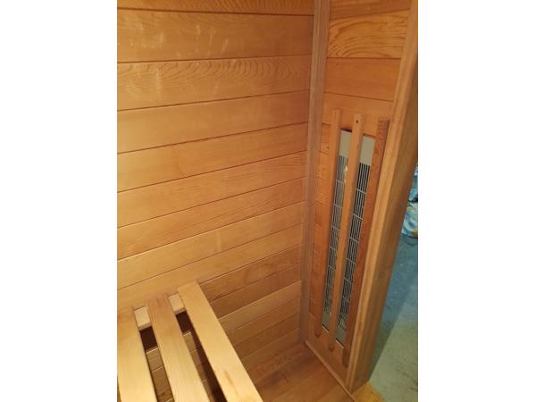 Goed werkende infraroodsauna (tweepersoons)
