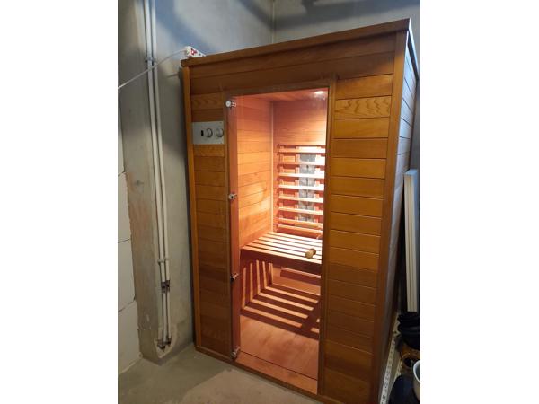 Goed werkende infraroodsauna (tweepersoons)