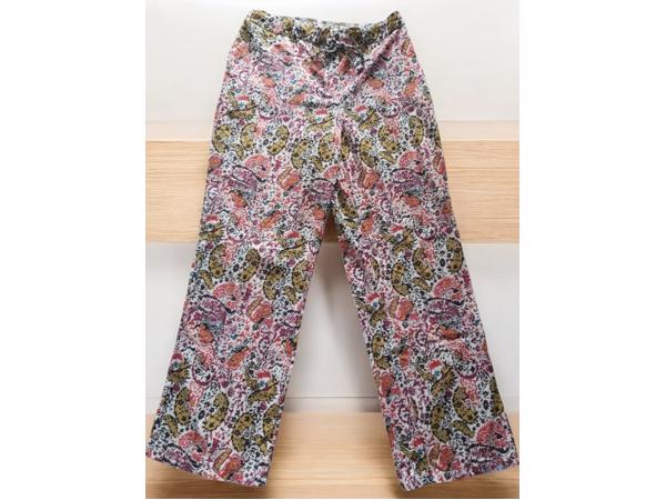 Gekleurde print zomer broek XL