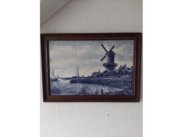 Delftsblauw,hanxgeschilderd,Ruijsdaal