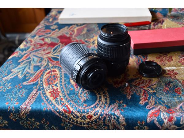 2 x nikon digitale reflex lenzen zie tekst