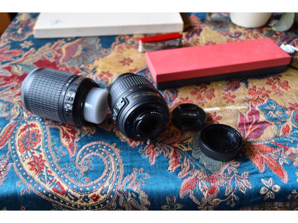 2 x nikon digitale reflex lenzen zie tekst