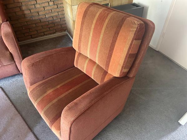 Retro Bankstel en fauteuil uit de Jaren '70