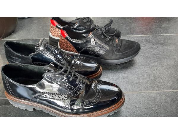 Rieker damesschoen 2 paar maat 41 Antistress zwart