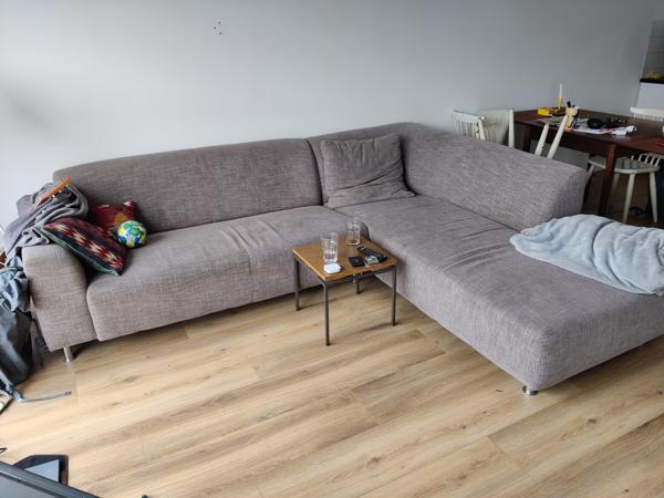 Comfortable hoekbank!