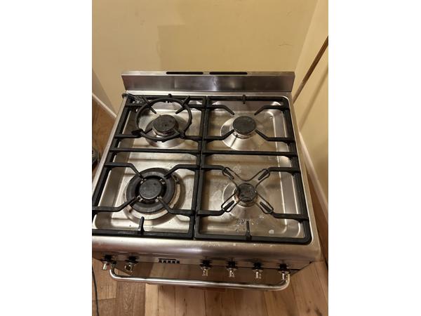 Smeg fornuis 60cm gas kookplaat met electrische oven