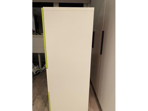 Ikea kast licht groen/wit