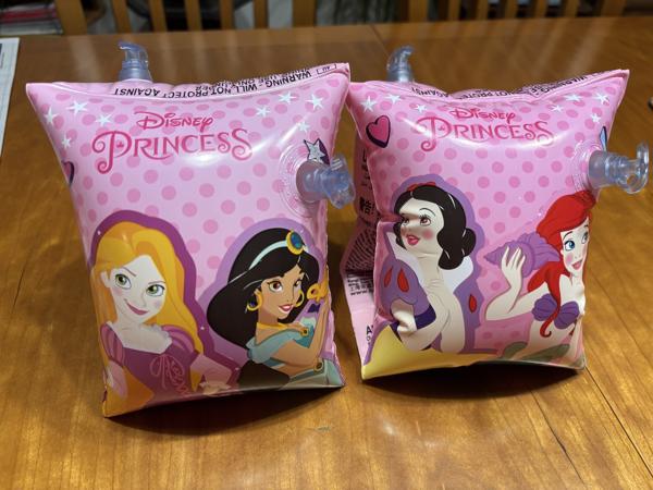 Set van 2 roze Disney Princess Prinses zwembandjes