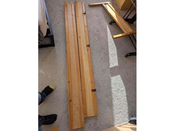 Lundia 1 persoons houten bed