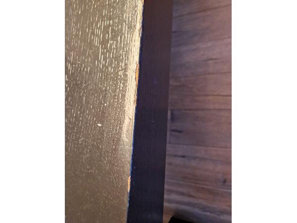 Zwarte eettafel 220 x 110