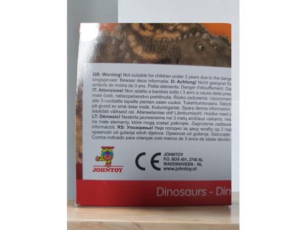 6 delig Animal World Dinosaurus speel set