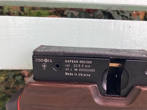 zbroia sapsan 5.5mm + 300bar compressor