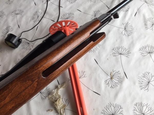 anschutz 335 4.5 mm met nieuwe richtkijker