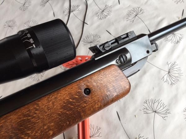 anschutz 335 4.5 mm met nieuwe richtkijker