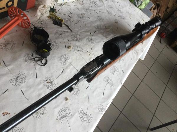 anschutz 335 4.5 mm met nieuwe richtkijker