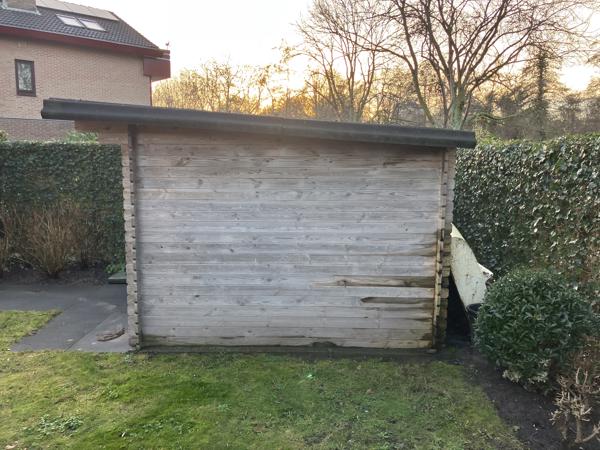 Blokhut Zeist - 3x3 meter - Zelf demonteren
