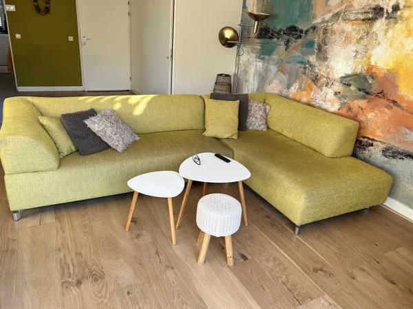 Leuke leolux bank die heerlijk zit