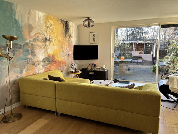 Leuke leolux bank die heerlijk zit