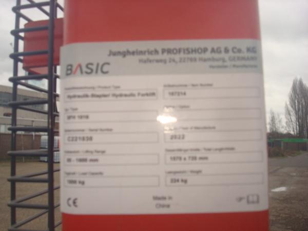 Stapelaar/ Handstapelaar / Palletstapelaar / Stapelaar