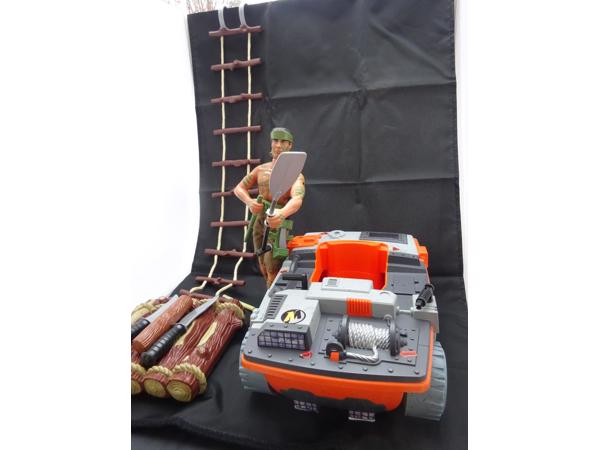 Action Man actiefiguur met voertuig Jungle Explorer Met acce