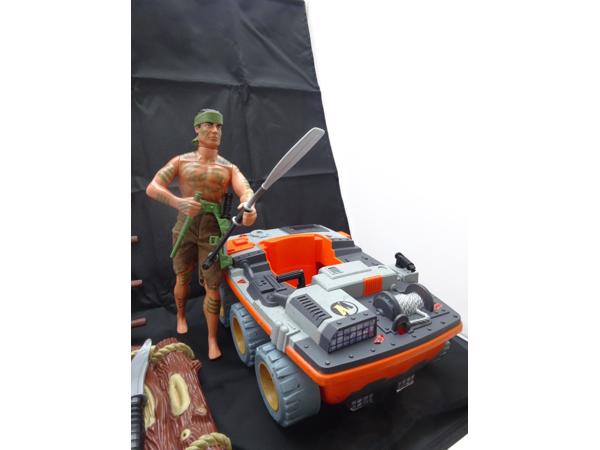 Action Man actiefiguur met voertuig Jungle Explorer Met acce