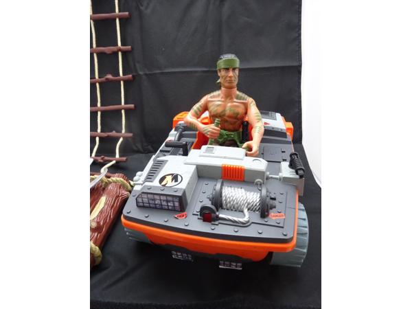 Action Man actiefiguur met voertuig Jungle Explorer Met acce