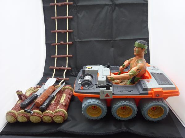 Action Man actiefiguur met voertuig Jungle Explorer Met acce