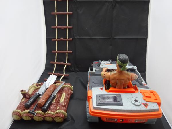 Action Man actiefiguur met voertuig Jungle Explorer Met acce