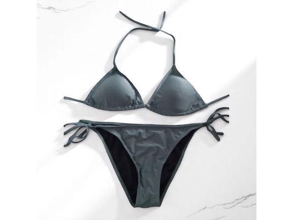 Bikini khaki groen L