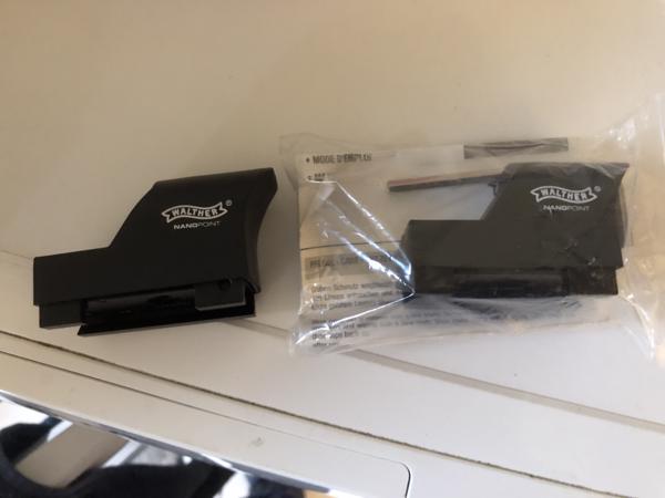 TK: Schietspul: kijker, reddots, kolven, grips..