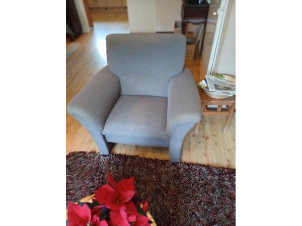 Elegant Bankstel en Fauteuil