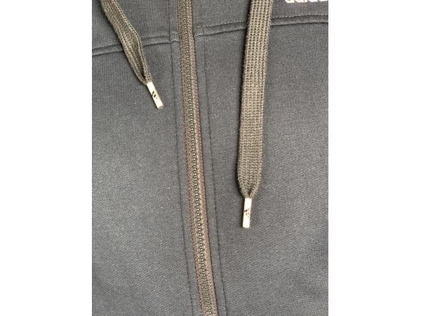 Adidas heren vest zwart met rits