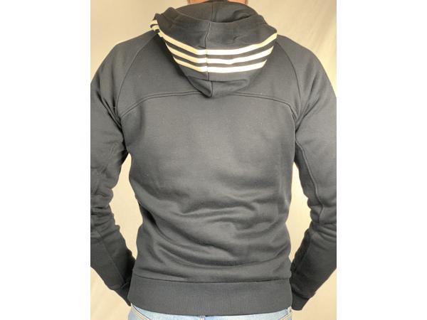 Adidas heren vest zwart met rits