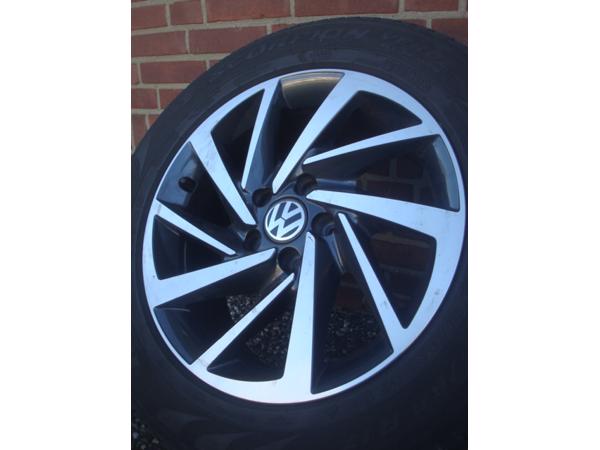 17 Inch Originele VW Woodstock Velgen en Banden 5x112
