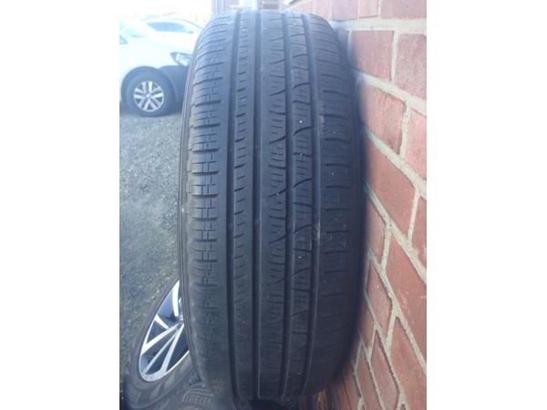 17 Inch Originele VW Woodstock Velgen en Banden 5x112