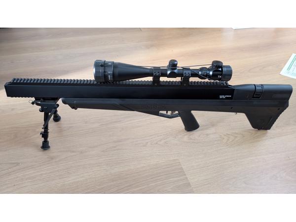 Benjamin Bulldog 9 mm pcp lekvrij en amper gebruikt ..